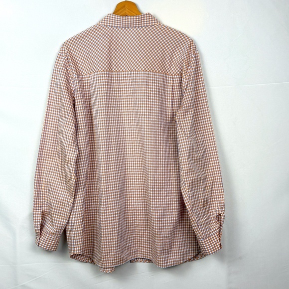 Lafayette 148 NY Womens Long Sleeve Cotton Shirt XXL Breathable Classic Tunic - Picture 8 of 12